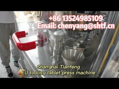 GZP-9 EU tooling pill tablet press machine for lab 12600pcs/hour 2.2KW