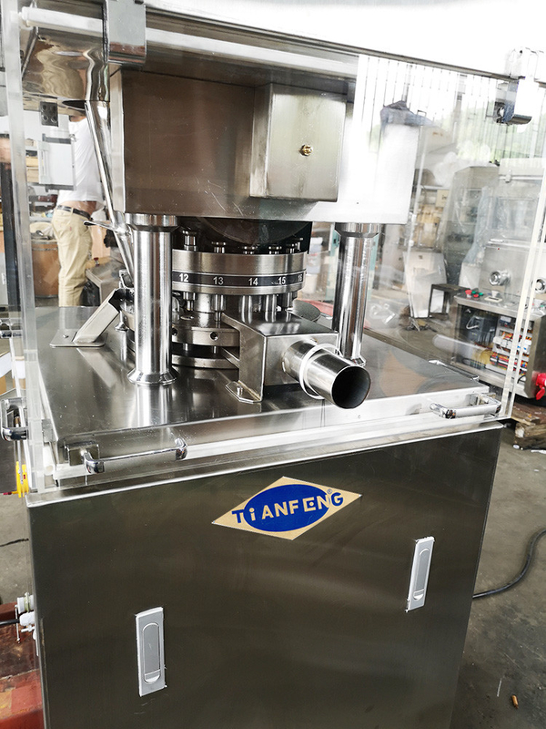 High Efficiency Automatic Rotary Tablet Press Machine Up To 25mm Diameter For Pills