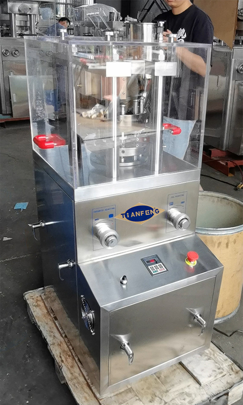 GZP - 9 EU Tooling Pill Tablet Press Machine For Lab 12600pcs/Hour 2.2KW