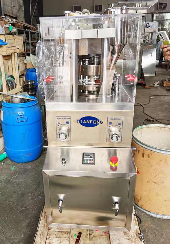 GZP - 9 EU Tooling Pill Tablet Press Machine For Lab 12600pcs/Hour 2.2KW