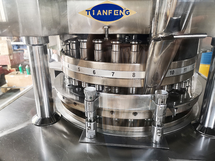 Automatic Paracetamol 6 - 24mm Pill Tablet Press Machine PLC Touch Screen 150000 Pcs/Hour