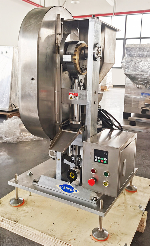 12 Ton Pressure TDP-120D Single Punch Pill Tablet Press Machine For Lab
