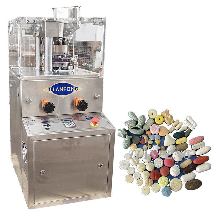 High Capacity Rotary Press Tablet Machine For Various Applications 36rpm ZP5 ZP7 ZP9
