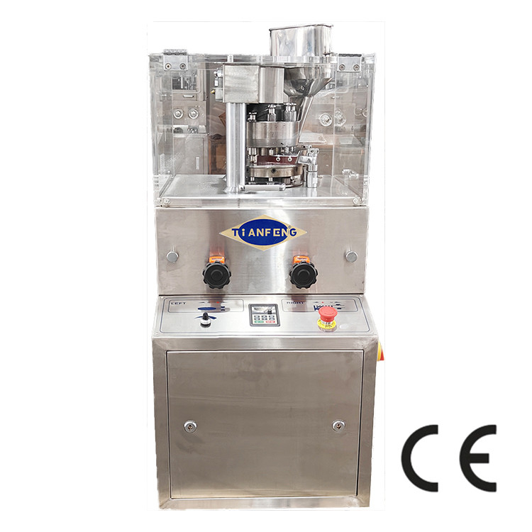 Efficient ZP 5/7/9 SS304 / SS316L Rotary Tablet Press Minimal Labor Needed