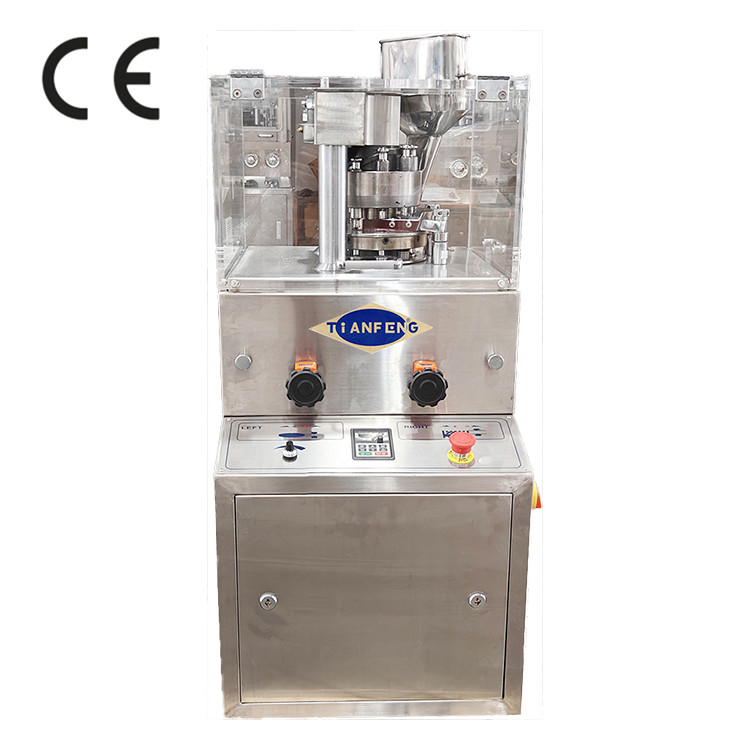 Customized Tablet Making Machine Replaceable Parts 2.2KW Motor Packed In Wooden Case