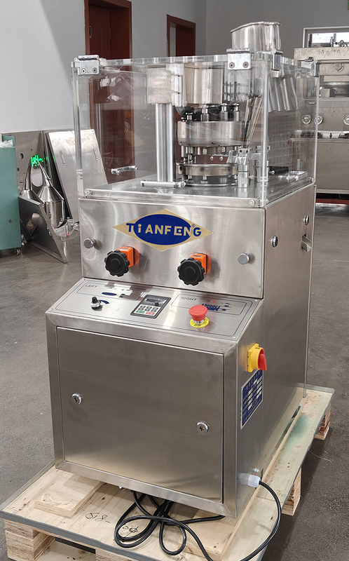 ZP5 ZP7 ZP9 Rotary Tablet Compression Machine For Chemical Food Industries 60kN Pressure