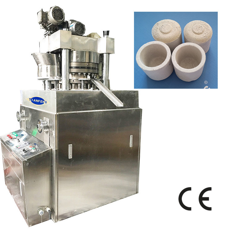 50HZ/60HZ Voltage Ceramic Crucible Tablet Press Machine with 100KN Pressure