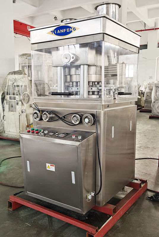 Pharmaceutical Pill Press Machine ZP23 ZP25 ZP27 7.5KW GMP Requirement Big Pill Pressing Machine