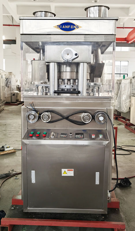 Max. Thickness 15mm Big Cube Tablet Press For Stainless Steel Tablets ZP-23 And ZP-27