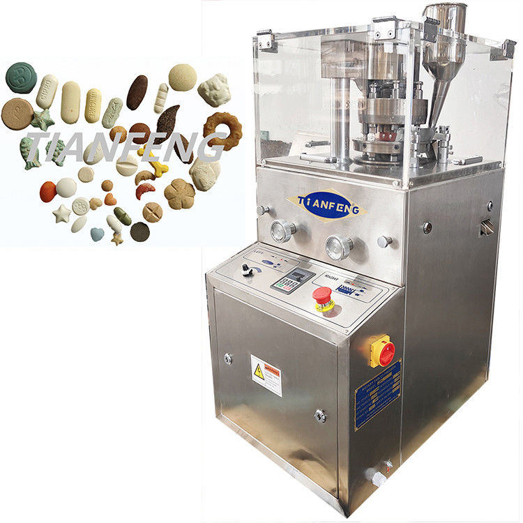 220V/380V Power Supply Rotary Tablet Press Machine 1.5KW Power 9000pcs/12600pcs/16200pcs/21600pcs
