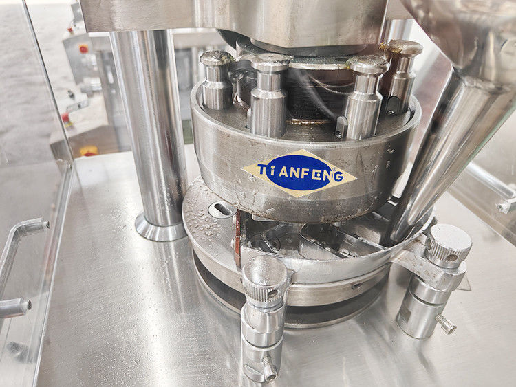 Customized Electronic Pill Press Machine for Ss304 Materials and 15mm Max Filling Depth