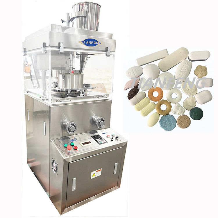 2.2KW Power rotary Tablet Press Machine for Fast and Accurate Production ZPW17D with forced feeder