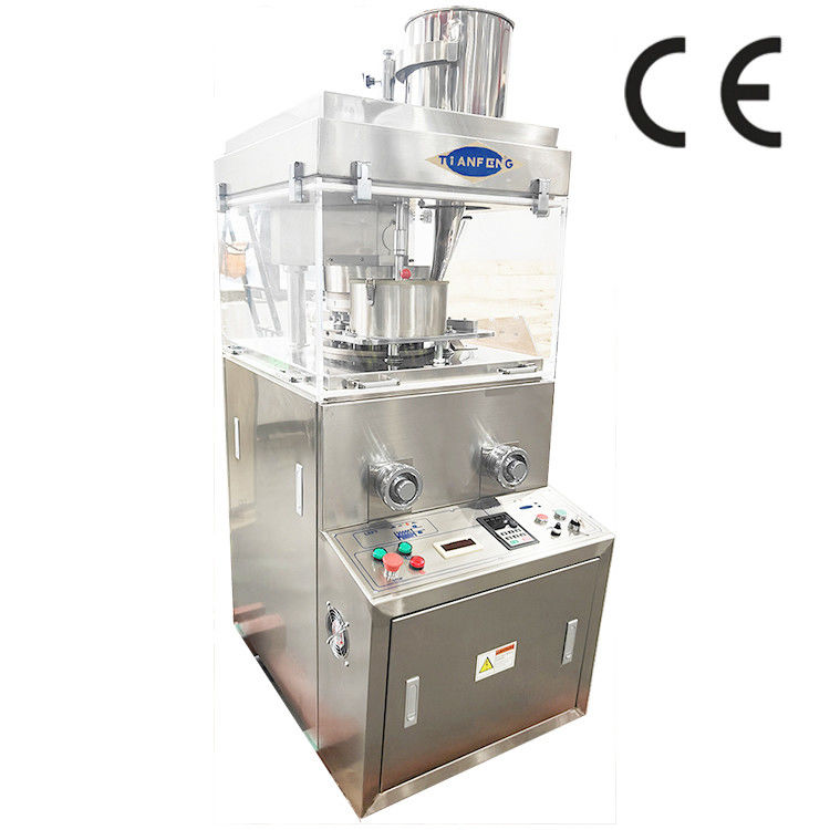 Manual / Automatic Operation Mode Pill Tablet Press Machine for Maximum Pill Diameter 25mm