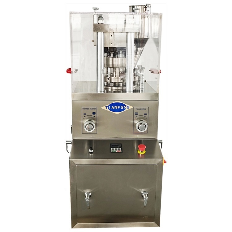 Turret Rotation Speed 0-30 r/min Camphor Tablet Making Machine for Pill/ Tablet Press Production