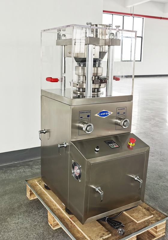 Turret Rotation Speed 0-30 r/min Camphor Tablet Making Machine for Pill/ Tablet Press Production