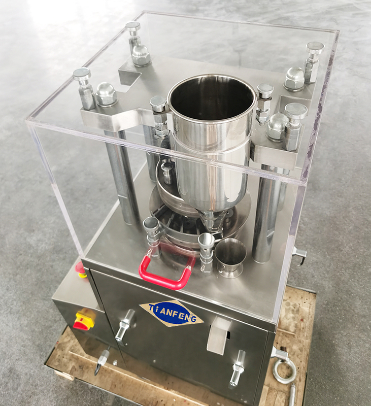 Turret Rotation Speed 0-30 r/min Camphor Tablet Making Machine for Pill/ Tablet Press Production