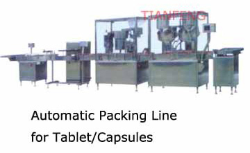 Stainless Steel Pharmaceutical Packing Line with Factory Price and High Quality for Tablet Capsule Packaging