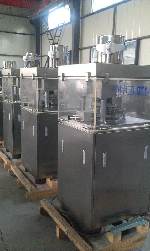 ZP15D Rotary Tablet Press Machine with 15 Dies and 60KN Max Pressure for High Capacity Tablet Production