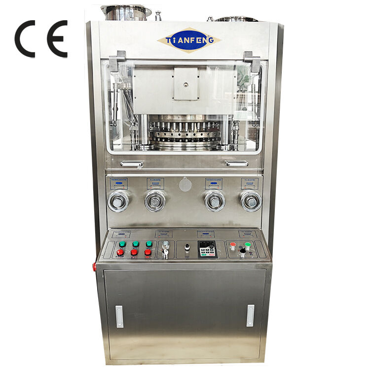 Pharmaceutical Pill Press ZP45A with 100 kN Maximum pressure, 243,000 Tablets per Hour 7.5KW