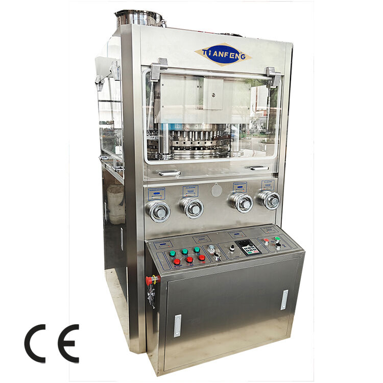 Compact Rotary Tablet Forming Machine ZP41F designed pill tablet press machine ZP45A for production of tablets in pharmaceutical