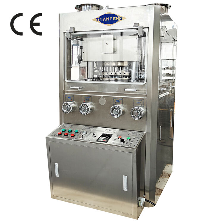 Tablet Compression Machine with Multi 45 Punch Station Design for High Production Capacity and Uniform Tablet Quality