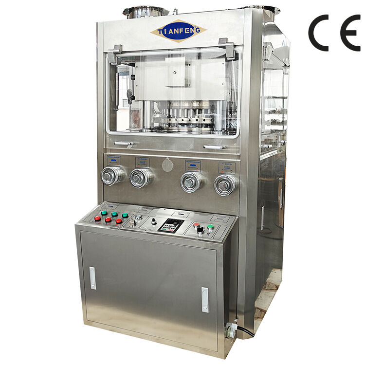 Durable Tablet Compression Machine ZP45 ZP41 Featuring Multi Station Rotary Press with Adjustable Compression Force for High Output Rates