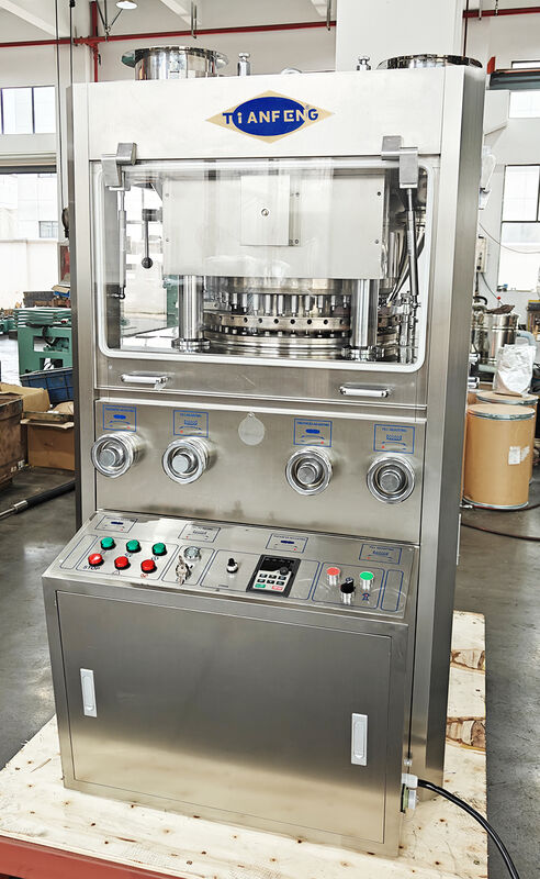 Rotary Tablet Press Machine ZP45 ZP41 Featuring User Friendly Controls and Robust Design for Pharmaceutical Applications