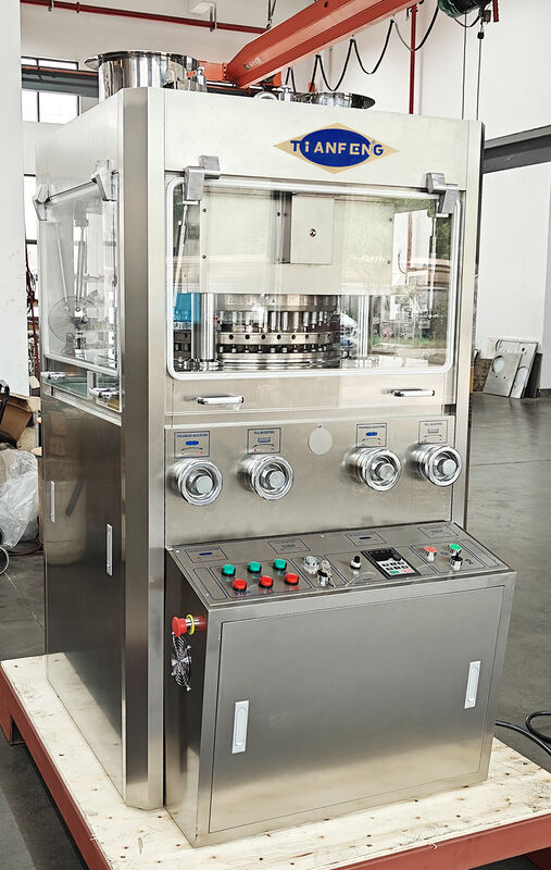 Automatic Tablet Press Machine with Programmable Logic Controller and Real Time Monitoring for 1500 tablets/hour Production