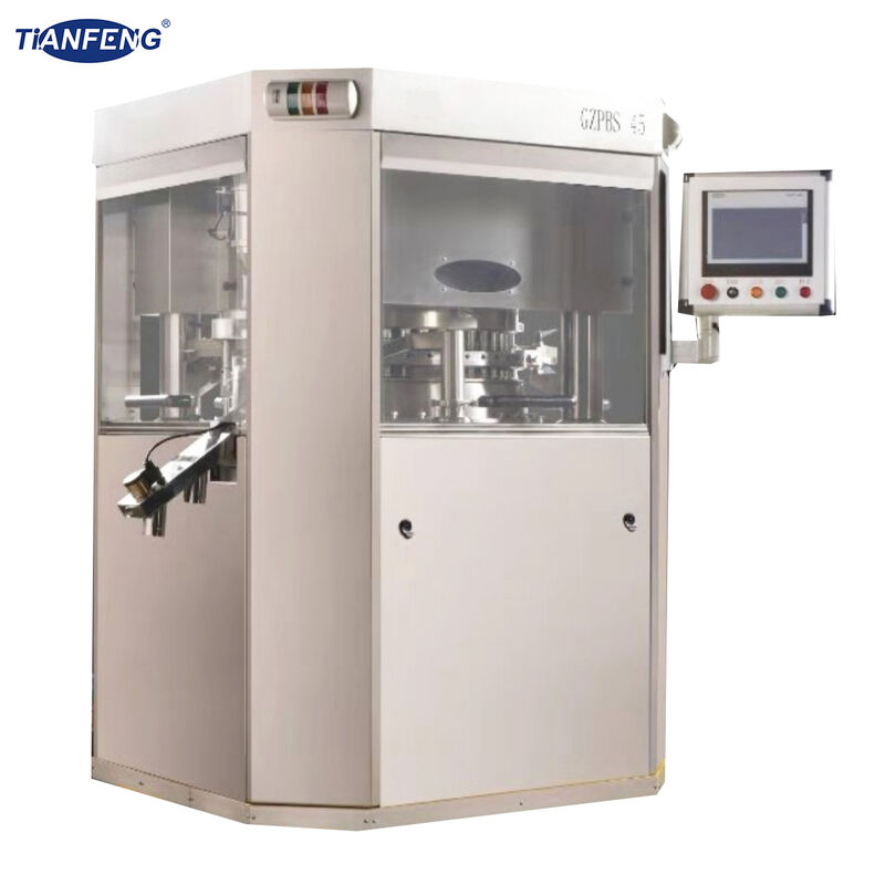 Rotary Tablet Press Machine Capable of High Speed Tablet Compression GZPS45 for Pharmaceutical and Chemical Applications