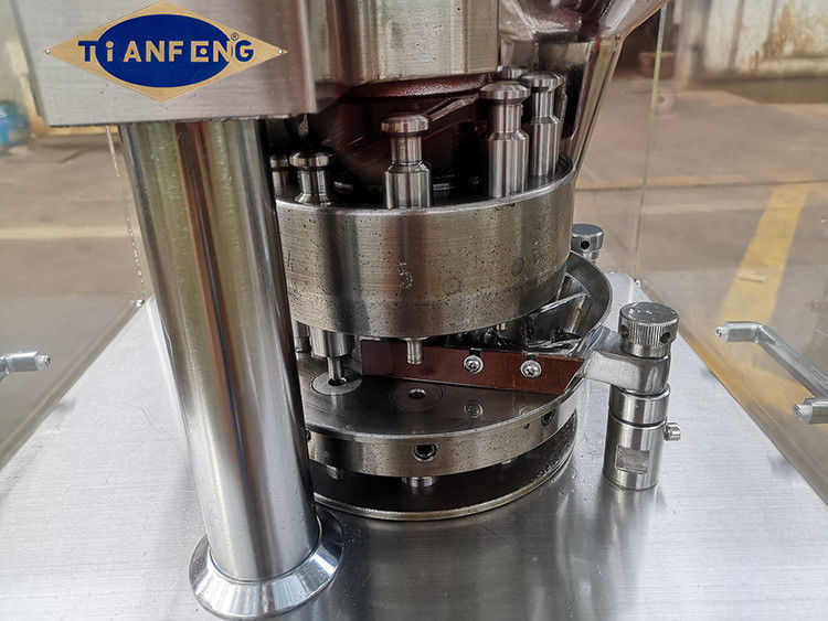 ZP5 ZP7 ZP9 Rotary Tablet Compression Machine For Chemical Food Industries 60kN Pressure