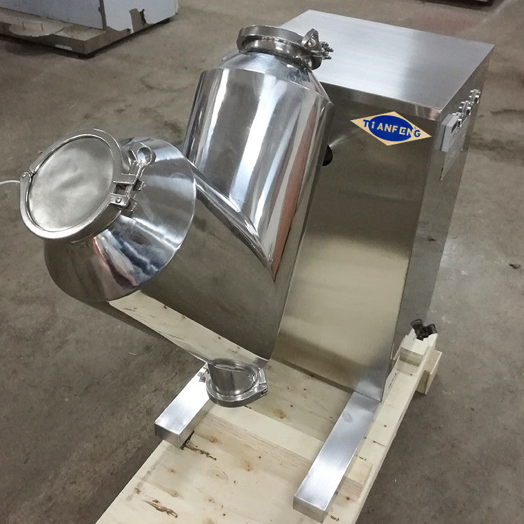 Dry Or Wet Granules V Shape Powder Mixer Tablet Production Lines