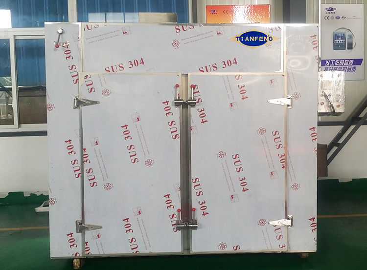 100kg Batch 48 Plates 15KW Warm Circulating Air Oven For Bean Sea Food