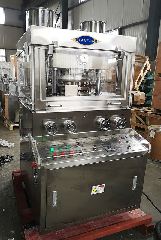 SS304 Rotary Type Pharmaceutical Laboratory Tablet Press