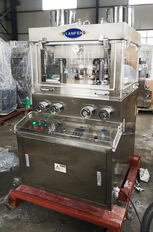 SS304 Rotary Type Pharmaceutical Laboratory Tablet Press