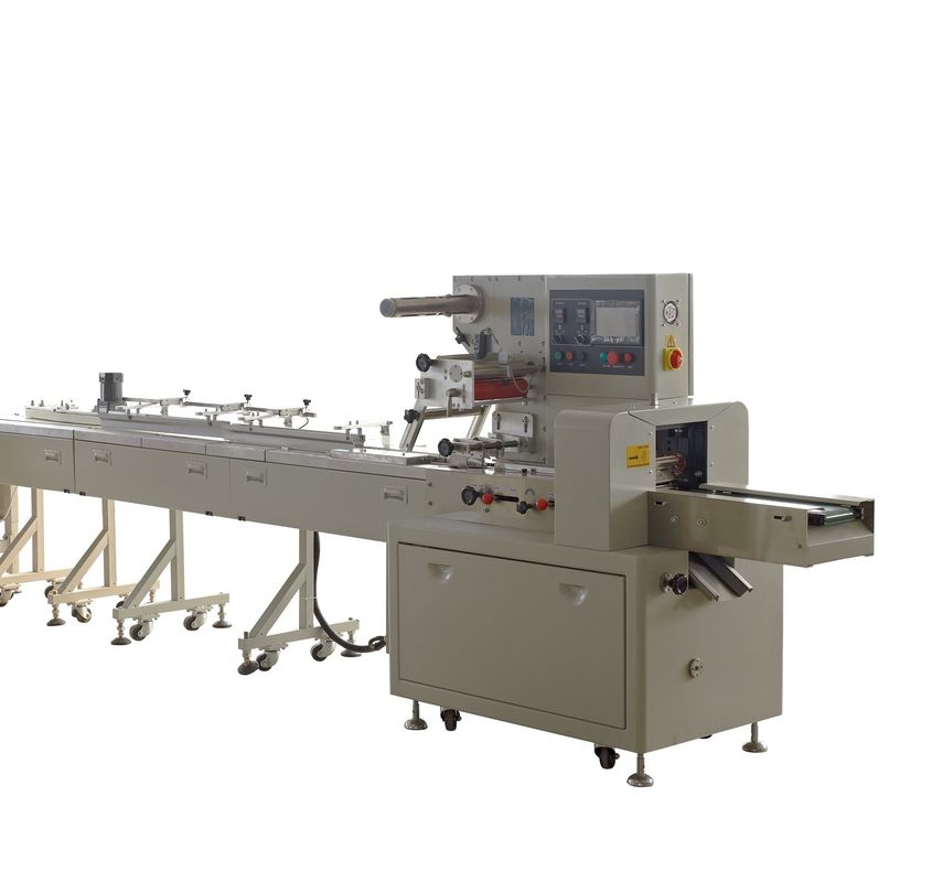 PLC Single Row Pillow Bag Type Tablet Packing Machine