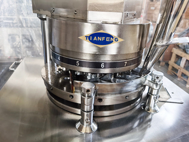 ZPW15D ZPW17D ZPW19D Rotary Tablet Press Machine 3KW 42000 Pcs/Hour For 20mm Diameter Pills
