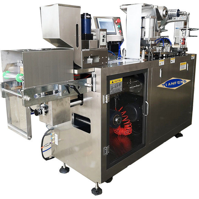 DPB140 Ss304 Flat Type Blister Packing Machine Heat Sealing