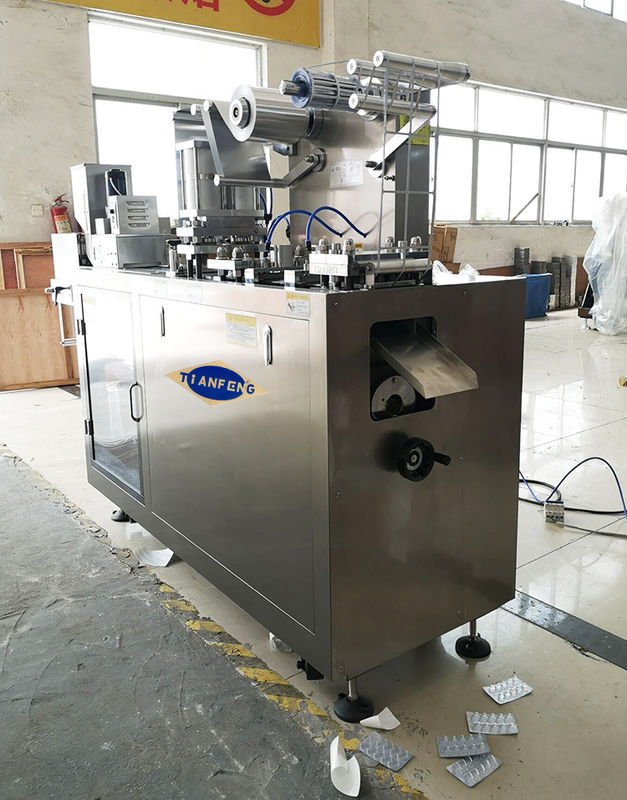 SS304 Flat Type PVC Blister Packaging Machine 35 Plates/Min