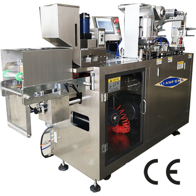 Tablets Blister Packaging Machine 120mm Stroke Strip Packing Machine