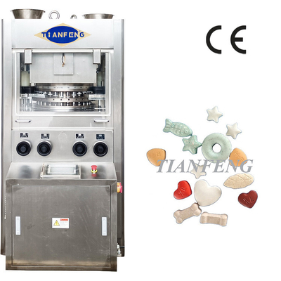 29 Stations Automatic Powder Tablet Compression Machine 139200 Pcs / H