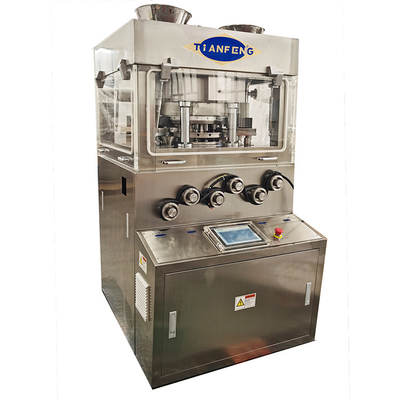 High Speed Rotary Tablet Press Machine 189000 Pieces/Hour 3 Outputs 5.5KW Motor