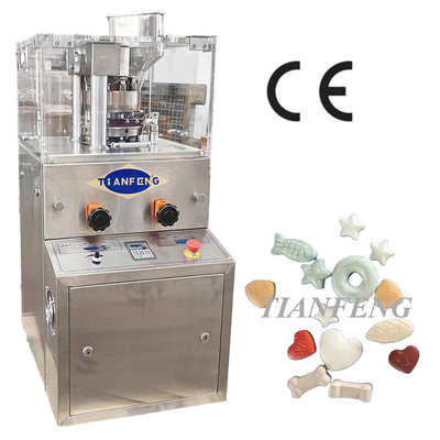 ZP5 / 7 / 9 Type Pharmaceutical Pill Tablet Press Machine Magic Driver GMP Standard