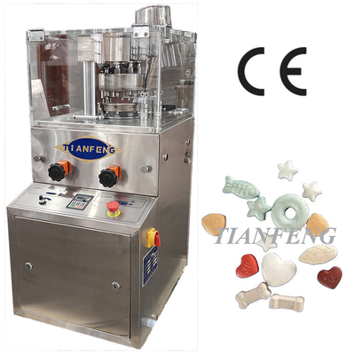 220V / 380V Rotary Tabletting Machine Max. Tablet Thickness 6mm 600*540*1200mm