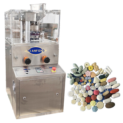 High Capacity Rotary Press Tablet Machine For Various Applications 36rpm ZP5 ZP7 ZP9