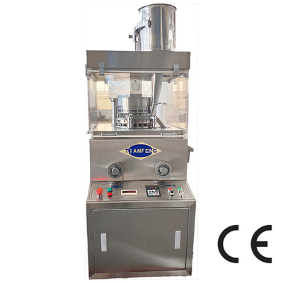 High Efficiency Automatic Rotary Tablet Press Machine Up To 25mm Diameter For Pills