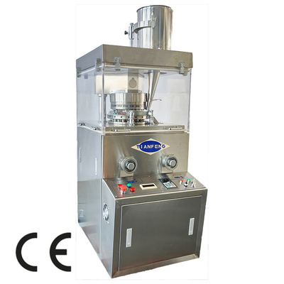 High Speed Automatic Rotary Tablet Press Pill Maker Machine With Irregular Shape Punch Mold