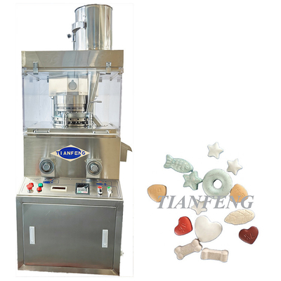 Automatic Effervescent Pill Maker Big Size Dishwasher Detergent Tablet Press Making Machine