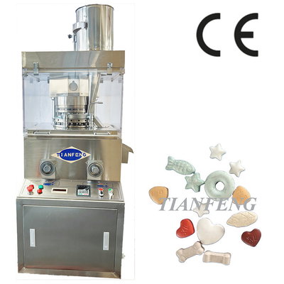ZPW15D ZPW17D ZPW19D High Pressure Tablet Compression Machine For Various Tablet Shapes