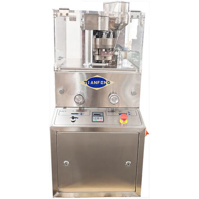Pharmaceutical Industry Rotary Tablet Press Machine With Max Filling Depth Up To 15mm