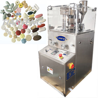 Fast And Accurate 2.2KW Automatic Tablet Press Machine For Pharmaceutical Industry
